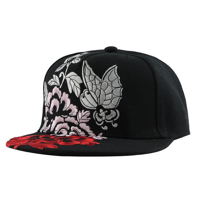 Embroidery Street Style Snapback Cap